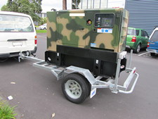 Portable Trailer Mounted Generator